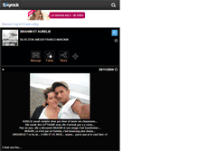 Tablet Screenshot of brahim-vs-aurelie.skyrock.com