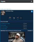 Tablet Screenshot of alien-officiel.skyrock.com