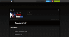 Desktop Screenshot of eriik-57.skyrock.com