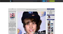 Desktop Screenshot of happy-bieber.skyrock.com