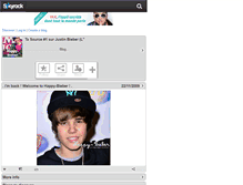 Tablet Screenshot of happy-bieber.skyrock.com