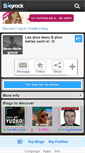 Mobile Screenshot of beau-belle-gosse.skyrock.com