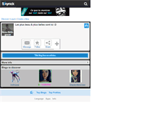 Tablet Screenshot of beau-belle-gosse.skyrock.com