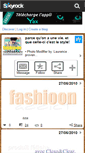 Mobile Screenshot of fashioonaddict.skyrock.com