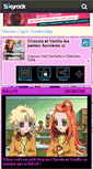 Mobile Screenshot of chocola---vanilla.skyrock.com