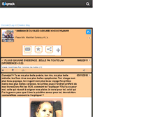Tablet Screenshot of algeriienne-tah-saha.skyrock.com