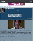 Tablet Screenshot of greysanatomyfic.skyrock.com