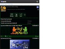 Tablet Screenshot of djsaound.skyrock.com