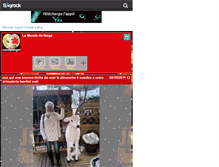 Tablet Screenshot of candyneige91.skyrock.com