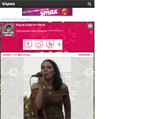 Tablet Screenshot of elodie-fan-officiel.skyrock.com