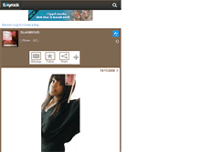 Tablet Screenshot of gl4m0urs.skyrock.com