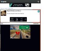 Tablet Screenshot of hockey-love-story-x.skyrock.com