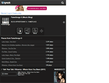 Tablet Screenshot of famesongs.skyrock.com