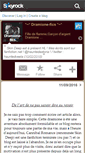 Mobile Screenshot of dramione-fics.skyrock.com