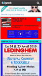 Mobile Screenshot of festival-ledinghem.skyrock.com