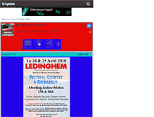 Tablet Screenshot of festival-ledinghem.skyrock.com