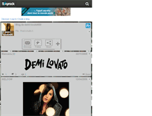 Tablet Screenshot of demi-lovato600.skyrock.com