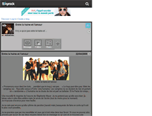 Tablet Screenshot of entrelahaineetlamour.skyrock.com