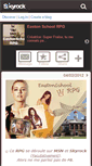 Mobile Screenshot of eastonschool-rpg.skyrock.com