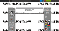 Desktop Screenshot of fake-style.skyrock.com