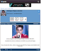 Tablet Screenshot of hommage-a-gregory-unange.skyrock.com