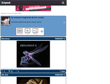 Tablet Screenshot of creatures-imaginaires.skyrock.com
