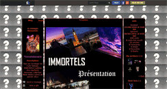 Desktop Screenshot of immortelbienaime.skyrock.com