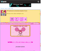 Tablet Screenshot of chamalow-injection.skyrock.com