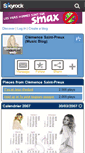 Mobile Screenshot of clemence-web.skyrock.com