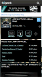 Mobile Screenshot of jawsolo-officiel.skyrock.com