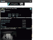 Tablet Screenshot of jawsolo-officiel.skyrock.com