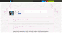 Desktop Screenshot of humanoandroide.skyrock.com