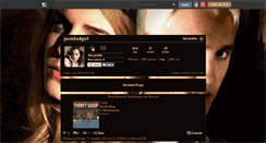 Desktop Screenshot of justebadgirl.skyrock.com