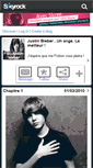 Mobile Screenshot of fiic-justin-bieber.skyrock.com