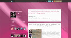 Desktop Screenshot of citations-keryjames.skyrock.com