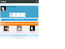 Tablet Screenshot of dominique54.skyrock.com