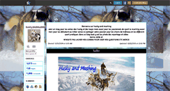 Desktop Screenshot of huskyandmushing.skyrock.com