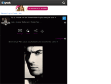 Tablet Screenshot of ian-somerhalder-03.skyrock.com