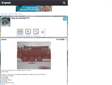 Tablet Screenshot of antoinejd7710.skyrock.com