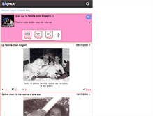 Tablet Screenshot of dionangelil.skyrock.com