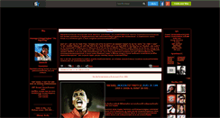 Desktop Screenshot of homage-mj.skyrock.com