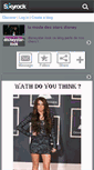 Mobile Screenshot of disneystar-look.skyrock.com