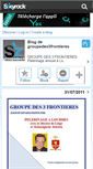 Mobile Screenshot of groupedes3frontieres.skyrock.com
