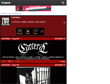 Tablet Screenshot of carceral.skyrock.com