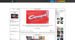 Desktop Screenshot of megane-coupe-73100.skyrock.com