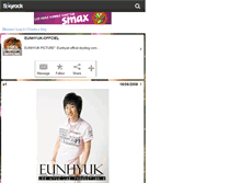 Tablet Screenshot of eunhyuk-officiel.skyrock.com