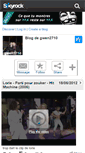 Mobile Screenshot of gwen2710.skyrock.com