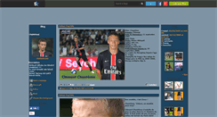 Desktop Screenshot of chantome-psg.skyrock.com