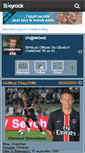Mobile Screenshot of chantome-psg.skyrock.com