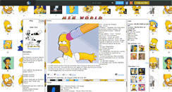 Desktop Screenshot of les-simpsons-62.skyrock.com